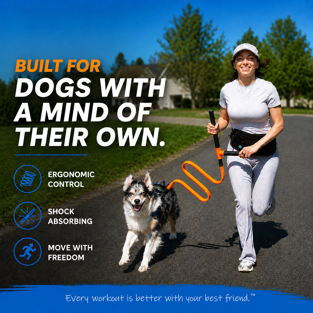 u.Do: FullStride™ Flex-mount Dog Leash