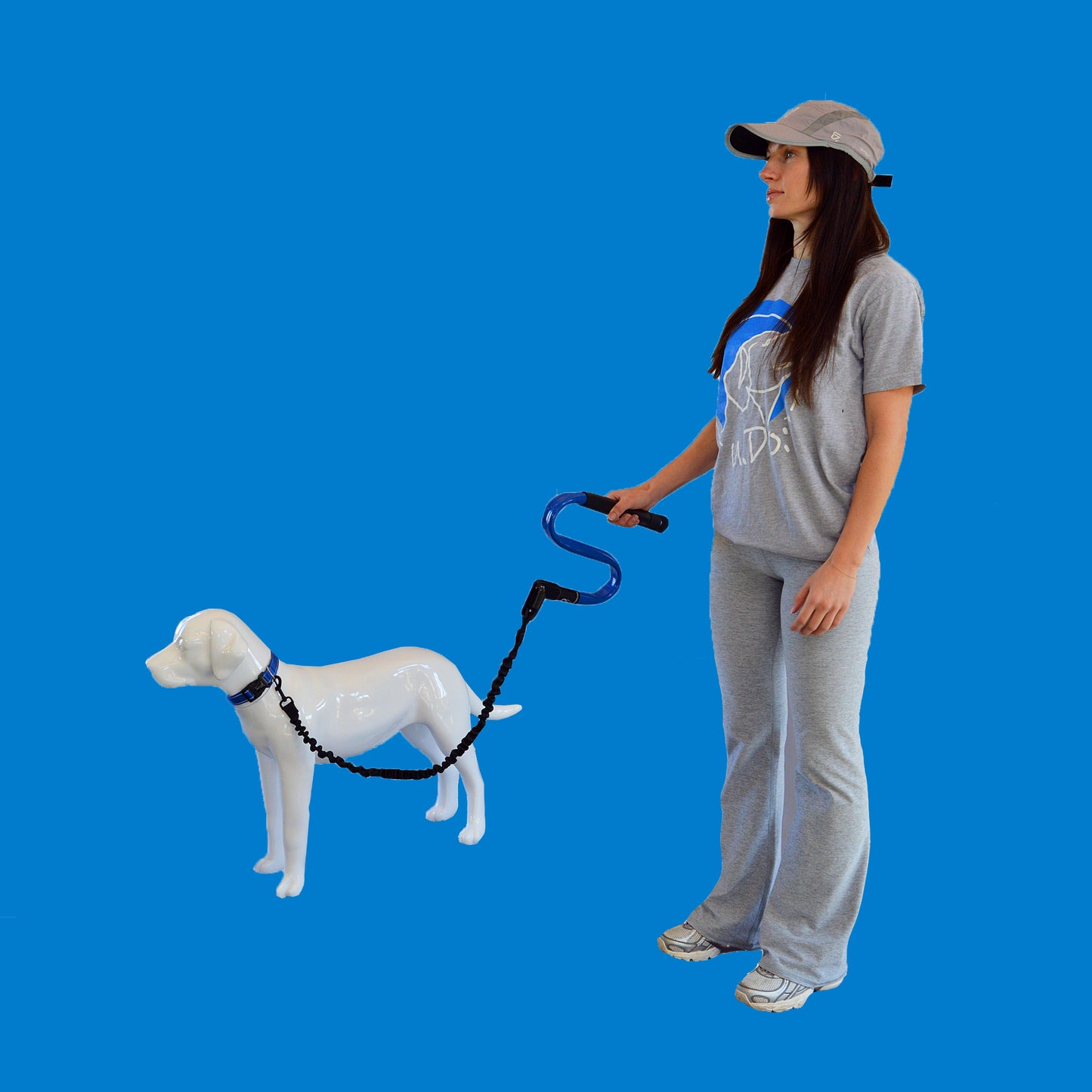 u.Do: SureStride™ Dog Leash with Hands-free Belt